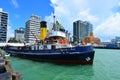 Steam Tug William C Daldy cruise in Ports of Aucland - New Zealand Royalty Free Stock Photo